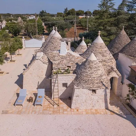 Villa Helloapulia - Authentic Trulli Petricore With Private And Pool *