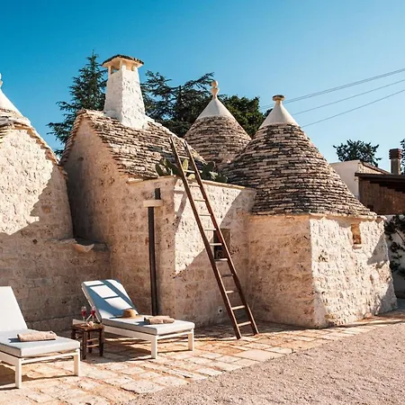 Helloapulia - Authentic Trulli Petricore With Private And Pool Villa Monopoli