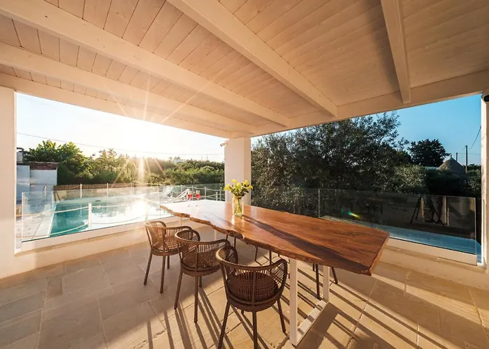 Helloapulia - Authentic Trulli Petricore With Private And Pool Villa Monopoli