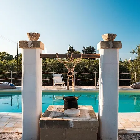 Helloapulia - Authentic Trulli Petricore With Private And Pool * Monopoli